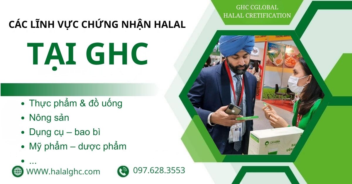 Lĩnh vực chứng nhận Halal tại GHC 