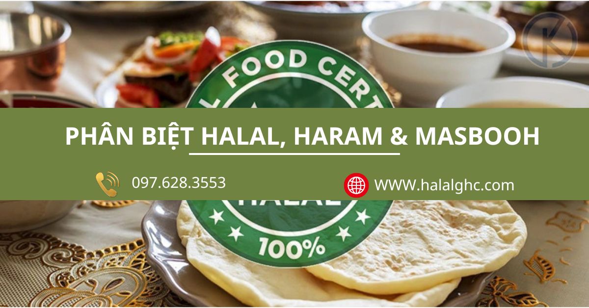 Phân biệt Halal, Haram, Masbooh