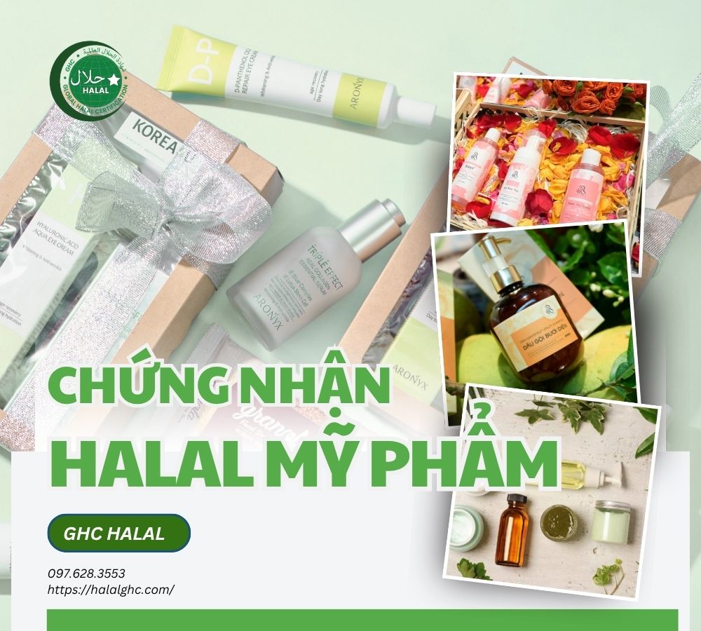 Tìm hiểu về chứng nhận Halal mỹ phẩm