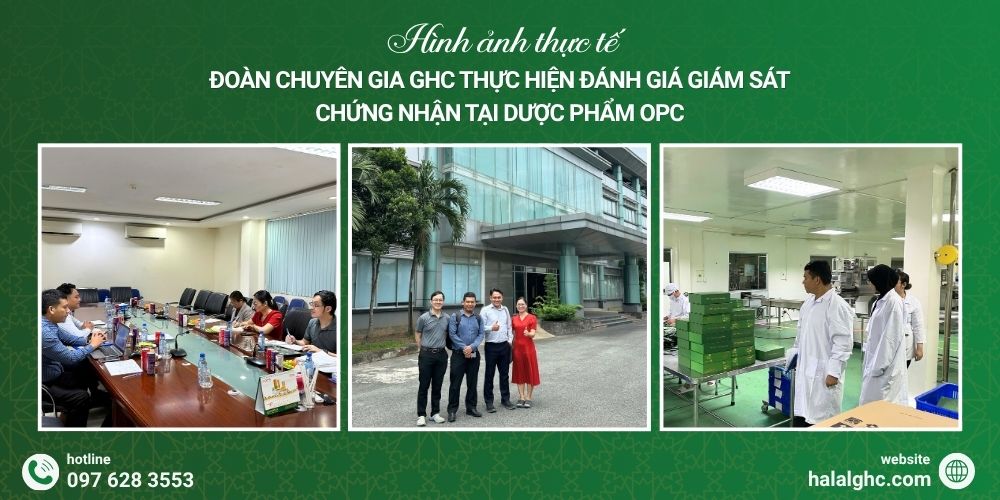 [Hình ảnh thực tế] Đoàn chuyên gia GHC thực hiện đánh giá giám sát chứng nhận tại Dược phẩm OPC