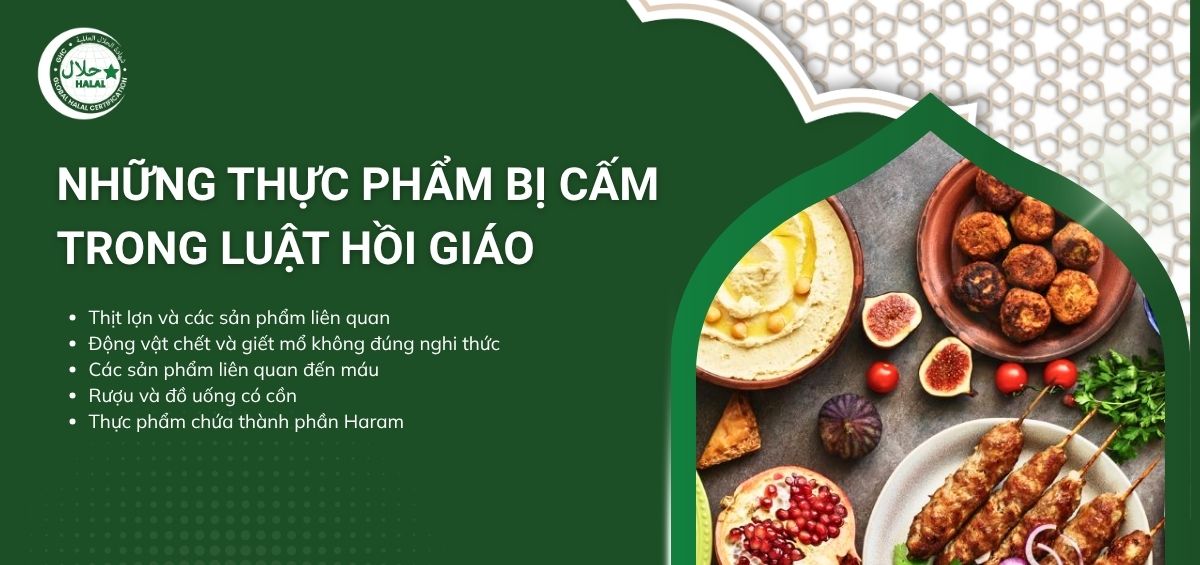 Đạo hồi không được ăn thịt gì?