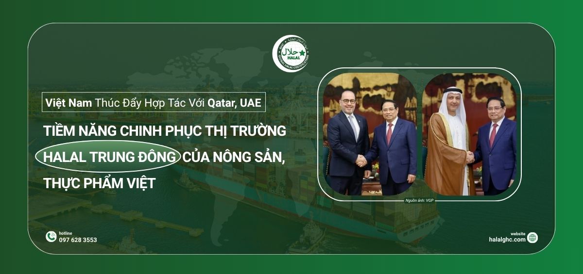 Việt Nam Thúc Đẩy Hợp Tác Với Qatar, UAE: Tiềm Năng Chinh Phục Thị Trường Halal Trung Đông Của Nông Sản, Thực Phẩm Việt