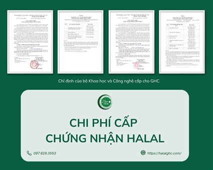 Báo giá chi phí chứng nhận Halal trọn gói mới nhất 2026