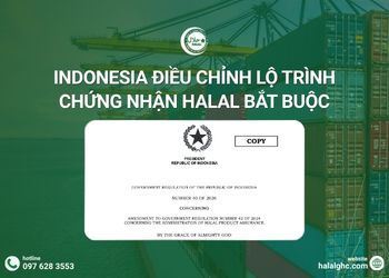 Indonesia Điều Chỉnh Lộ Trình Chứng Nhận Halal Bắt Buộc: Hàng Thực Phẩm Nhập Khẩu Áp Dụng Từ 18/10/2028